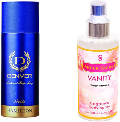 

Denver PRIDE with SHEER SECRET VANITY WOMEN(Set of 2)