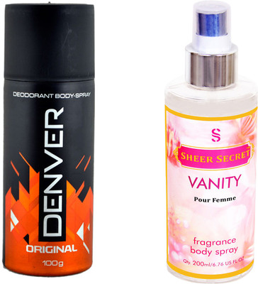 

Denver DEN ORIGINAL with SHEER SECRET VANITY WOMEN(Set of 2)