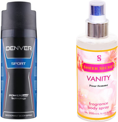 

Denver SPORT with SHEER SECRET VANITY WOMEN(Set of 2)