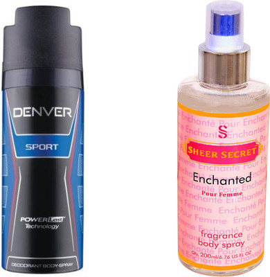 

Denver SPORT with SHEER SECRET ENCHANTED WOMEN(Set of 2)