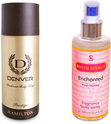 

Denver PRESTIGE with SHEER SECRET ENCHANTED WOMEN(Set of 2)