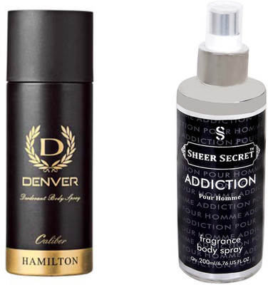 

Denver CALIBER with SHEER SECRET ADDICTION MEN(Set of 2)