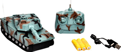 

Toyshine Remote Control Rechargeable toy tank(Multicolor)