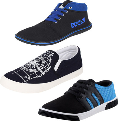 

SHOEFLY COMBO(S)-698+461+347 Sneakers For Men(Multicolor