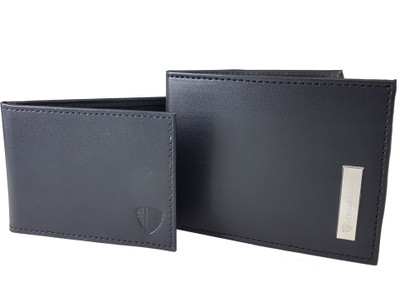 

Herman Hansen Boys Black Genuine Leather Wallet(8 Card Slots)