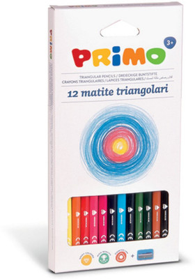 

Primo Color Pencils Kids Art 12 Matite Triangolari (Triangular Color Pencils set)
