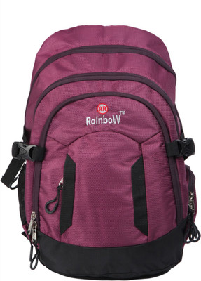

RR RAINBOW EXPLORE 30 L Backpack(Black), Black;magenta