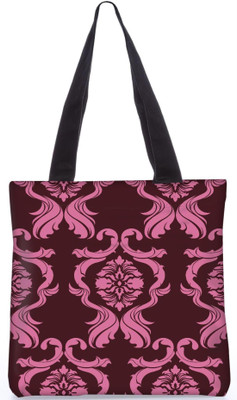 

Snoogg Indian Pattern Poly Canvas Fashion Handbag Shopping Shoulder Lunch Tote Bag For Women 22793 Shoulder Bag(Multicolor, 5 L)