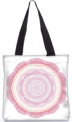 

Snoogg Indian Pattern Poly Canvas Fashion Handbag Shopping Shoulder Lunch Tote Bag For Women 23543 Shoulder Bag(Multicolor, 5 L)