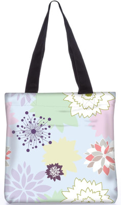 

Snoogg Indian Pattern Poly Canvas Fashion Handbag Shopping Shoulder Lunch Tote Bag For Women 22886 Shoulder Bag(Multicolor, 5 L)