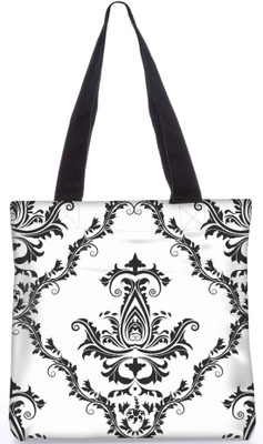 

Snoogg Indian Pattern Poly Canvas Fashion Handbag Shopping Shoulder Lunch Tote Bag For Women 23046 Shoulder Bag(Multicolor, 5 L)