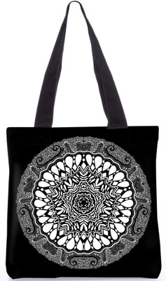 

Snoogg Indian Pattern Poly Canvas Fashion Handbag Shopping Shoulder Lunch Tote Bag For Women 23629 Shoulder Bag(Multicolor, 5 L)