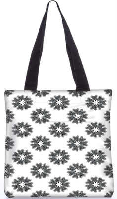 

Snoogg Indian Pattern Poly Canvas Fashion Handbag Shopping Shoulder Lunch Tote Bag For Women 22491 Shoulder Bag(Multicolor, 5 L)