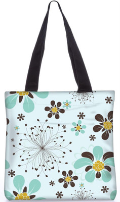 

Snoogg Indian Pattern Poly Canvas Fashion Handbag Shopping Shoulder Lunch Tote Bag For Women 22968 Shoulder Bag(Multicolor, 5 L)
