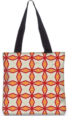 

Snoogg Indian Pattern Poly Canvas Fashion Handbag Shopping Shoulder Lunch Tote Bag For Women 22051 Shoulder Bag(Multicolor, 5 L)