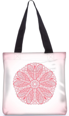 

Snoogg Indian Pattern Poly Canvas Fashion Handbag Shopping Shoulder Lunch Tote Bag For Women 23460 Shoulder Bag(Multicolor, 5 L)