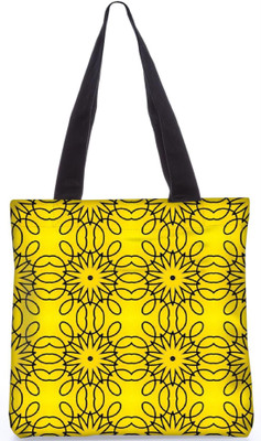 

Snoogg Indian Pattern Poly Canvas Fashion Handbag Shopping Shoulder Lunch Tote Bag For Women 21231 Shoulder Bag(Multicolor, 5 L)