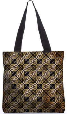 

Snoogg Indian Pattern Poly Canvas Fashion Handbag Shopping Shoulder Lunch Tote Bag For Women 21557 Shoulder Bag(Multicolor, 5 L)