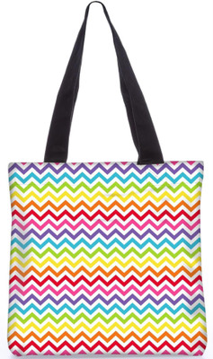 

Snoogg Indian Pattern Poly Canvas Fashion Handbag Shopping Shoulder Lunch Tote Bag For Women 21847 Shoulder Bag(Multicolor, 5 L)