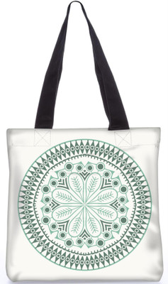 

Snoogg Indian Pattern Poly Canvas Fashion Handbag Shopping Shoulder Lunch Tote Bag For Women 23358 Shoulder Bag(Multicolor, 5 L)