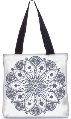

Snoogg Indian Pattern Poly Canvas Fashion Handbag Shopping Shoulder Lunch Tote Bag For Women 23757 Shoulder Bag(Multicolor, 5 L)