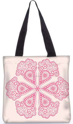

Snoogg Indian Pattern Poly Canvas Fashion Handbag Shopping Shoulder Lunch Tote Bag For Women 23425 Shoulder Bag(Multicolor, 5 L)