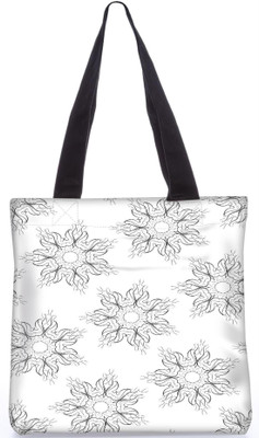 

Snoogg Indian Pattern Poly Canvas Fashion Handbag Shopping Shoulder Lunch Tote Bag For Women 22254 Shoulder Bag(Multicolor, 5 L)