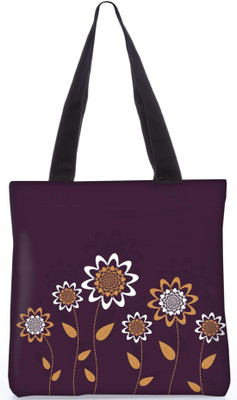 

Snoogg Indian Pattern Poly Canvas Fashion Handbag Shopping Shoulder Lunch Tote Bag For Women 21957 Shoulder Bag(Multicolor, 5 L)