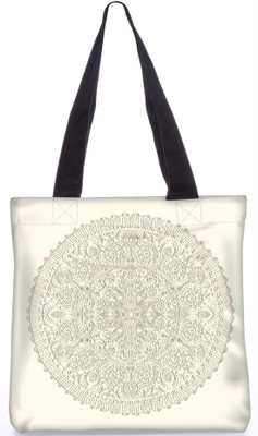 

Snoogg Indian Pattern Poly Canvas Fashion Handbag Shopping Shoulder Lunch Tote Bag For Women 23749 Shoulder Bag(Multicolor, 5 L)