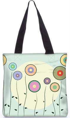 

Snoogg Indian Pattern Poly Canvas Fashion Handbag Shopping Shoulder Lunch Tote Bag For Women 22909 Shoulder Bag(Multicolor, 5 L)
