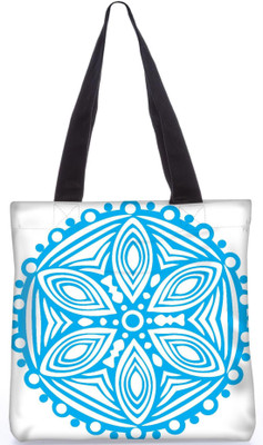 

Snoogg Indian Pattern Poly Canvas Fashion Handbag Shopping Shoulder Lunch Tote Bag For Women 23367 Shoulder Bag(Multicolor, 5 L)