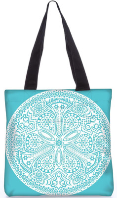 

Snoogg Indian Pattern Poly Canvas Fashion Handbag Shopping Shoulder Lunch Tote Bag For Women 23342 Shoulder Bag(Multicolor, 5 L)