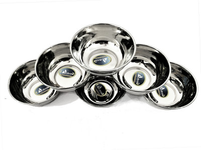 

Airan Steel Bowl Set(Steel, Pack of 6)