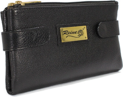 reine Casual Black Clutch