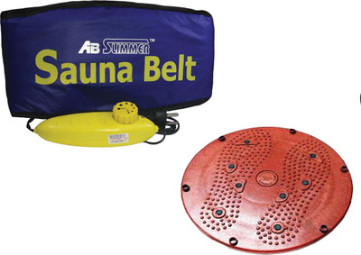 

WIB Sauna Slim Blue Slimming Belt With Twister Stepper(Set of 2)