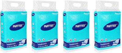 

Romsons MATTEY UNDERPADS ( SHEETS FOR LAYING ON BED ) SIZE 60 X 90 CM, SET OF 4 PACKS - L(40 Pieces)