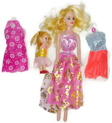 

Unique Toyz Clothes Dolls(Multicolor)