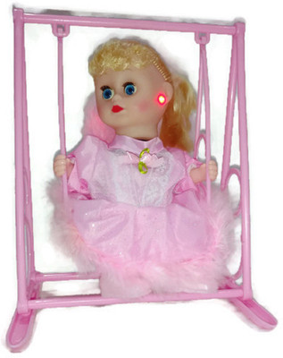 

Unique Toyz Swing Doll With Light and Music Multicolor(Multicolor)