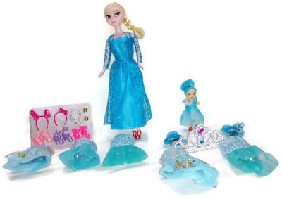 

Unique Toyz Lovely Fairy Doll(Blue, Multicolor)
