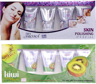 

My Aroma Skin Polishing Kiwi Tube Facial Kit 480 g(Set of 2)