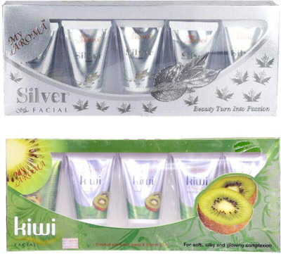 

My Aroma Silver Kiwi Tube Facial Kit 480 g(Set of 2)