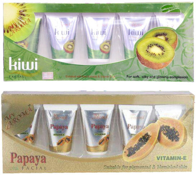 

My Aroma Kiwi Papaya Tube Facial Kit 480 g(Set of 2)