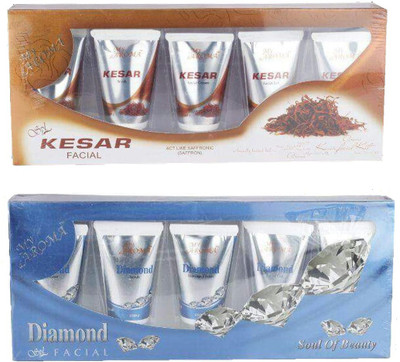 

My Aroma Kesar Diamond Tube Facial Kit 480 g(Set of 2)