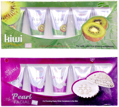 

My Aroma Kiwi Pearl Tube Facial Kit 480 g(Set of 2)