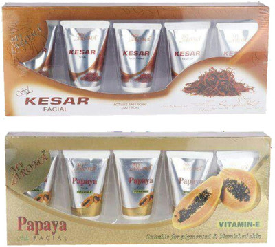 

My Aroma Kesar Papaya Tube Facial Kit 480 g(Set of 2)