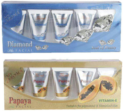 

My Aroma Diamond Papaya Tube Facial Kit 480 g(Set of 2)