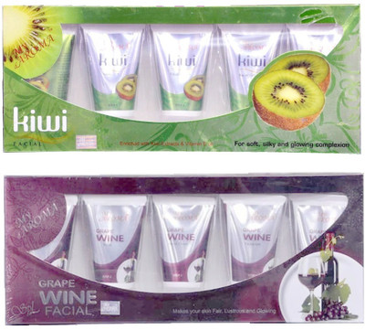 

My Aroma Kiwi Wine Tube Facial Kit 480 g(Set of 2)