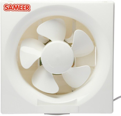 

Sameer Fresh Air 200mm(8") 5 Blade Exhaust Fan(White, Pack of 1)