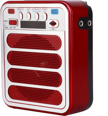 

Yuvan Snoilex SL - 811 USB/ SD Player With FM Radio(Red)