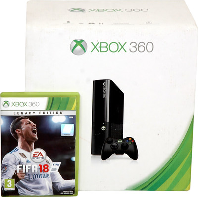 Microsoft Xbox E Console 500GB GB with Fifa 18(Black)